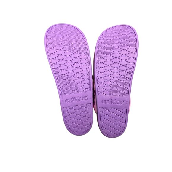 Adidas Womens Adilette Comfort Flip-Flops Slides Pink Purple Size 10 - Picture 6 of 6